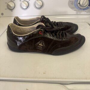 Rudolph Dassler Puma mens athletic shoes sneakers 12 brown